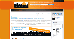 Desktop Screenshot of hortaleza.elportaldelbarrio.com
